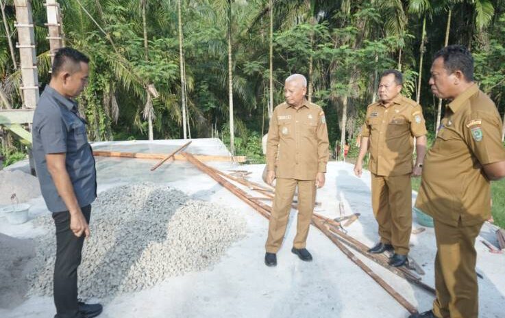  Bentuk Kepedulian Serta Mengenang Jasa Pendahulu, Pemkab Asahan Bangun Replika Rumah Tuan Syech Silau