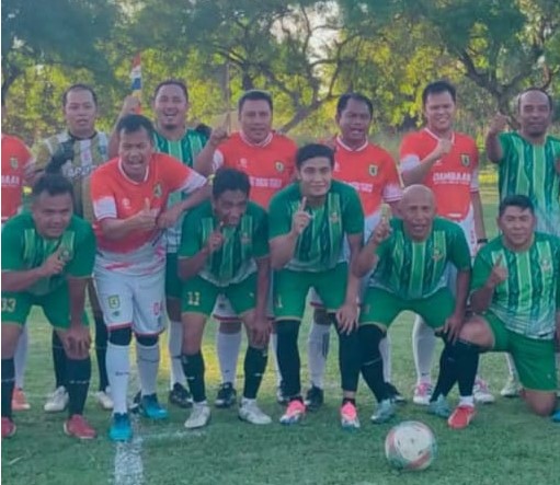  Laga Persahabatan di Lapangan PTPN 4 Adolina Berakhir Imbang 3-3