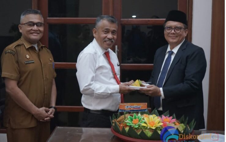  Pjs Bupati Asahan Terima Kunjungan Pimpinan PT Bank Sumut Cabang Kisaran