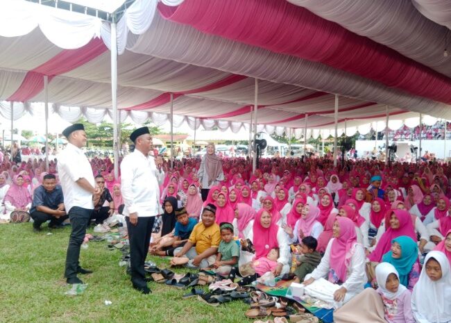  Ribuan Ibu-Ibu Perbaungan Siap Menangkan Pasangan Dambaan di Pilkada Serdang Bedagai 2024