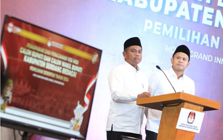  Calon Bupati dan Wakil Bupati Sergai Nomor Urut 1 Janjikan Swasembada Pangan