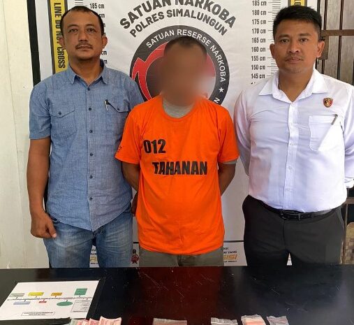  Polsek Bosar Maligas Gagalkan Peredaran Sabu, Tersangka dan 24,78 Gram Sabu Diamankan