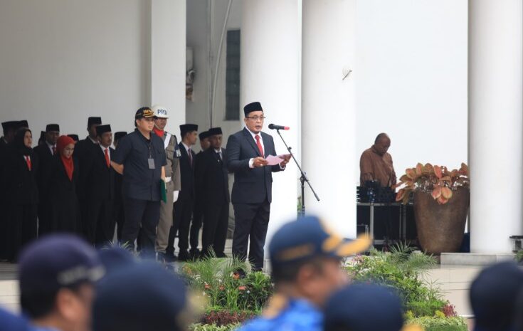  Pimpin Upacara Hari Pahlawan, Aulia Rachman: Semangat Pejuang Dapat Digelorakan Dengan Menekan Angka Kemiskinan dan Kebodohan