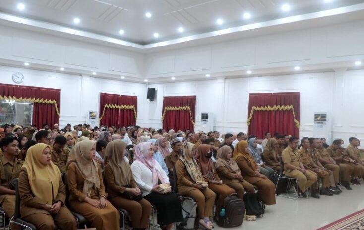  Tingkatkan Kompetensi Perangkat Desa, Pemkab Sergai Gelar Bimtek Pertanggungjawaban Keuangan