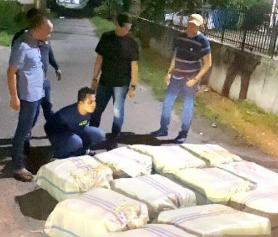  272 Kg Ganja Dalam 11 Karung Dibawa dari Aceh Ditangkap di Brandan