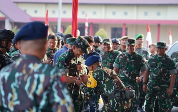  Kodam I/BB Berikan Kejutan Spesial di Hut Ke-79 Korps Brimob Polri di Mako Brimob Polda Sumut