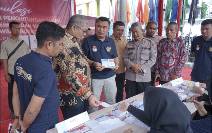  Ikuti Simulasi Pemungutan dan Penghitungan Suara, Pj Sekda Berharap KPU Asahan Bertanggungjawab Laksanakan Tugas