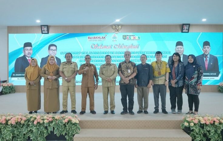  BKPSDM Asahan Gelar Ujian Dinas dan Penyesuaian Ijazah