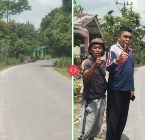  Tokoh Masyarakat Pematang Ganjang Apresiasi Pembangunan Jalan