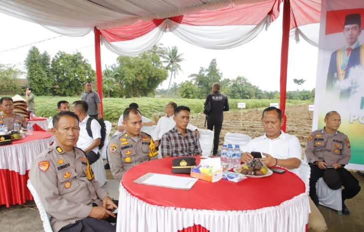  Launching Gugus Tugas Polri Polres Serdang Bedagai Mendukung Ketahanan Pangan dalam Program 100 Hari Kerja Presiden RI