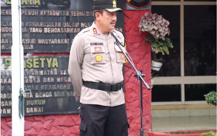  Kapolres Binjai Cek Kesiapan Personil Polri Saat Pengamanan Pilkada Serentak Tahun 2024 di Lokasi TPS