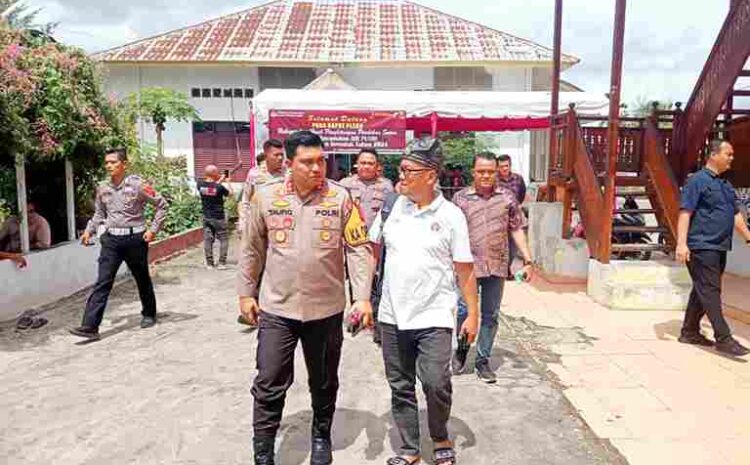  Kapolres Batubara Pantau Rekapitulasi Suara Pilkada 2024 di Kecamatan Air Putih