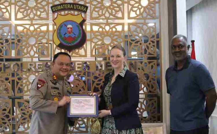  Tanggap Cepat dan Profesional, Polrestabes Medan Terima Penghargaan dari Konsul Amerika Serikat