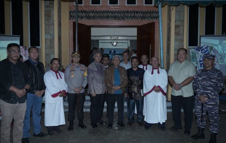  Pastikan Natal Aman dan Nyaman, Bupati Bersama Forkopimda Kabupaten Asahan Monitoring Perayaan Malam Natal 2024