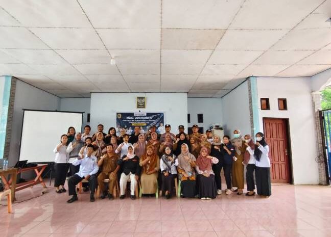  Babinsa Koramil 1311-06/Bungku Utara Hadiri Rapat Rencana Kerja Pemerintah Desa dan Rembuk Stunting di Desa Tanasumpu