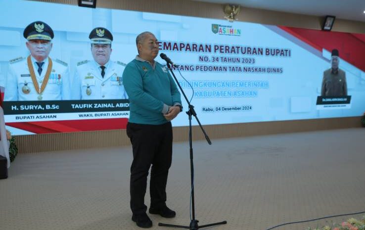  Pemkab Asahan Paparkan Peraturan Bupati No. 34 Tahun 2023