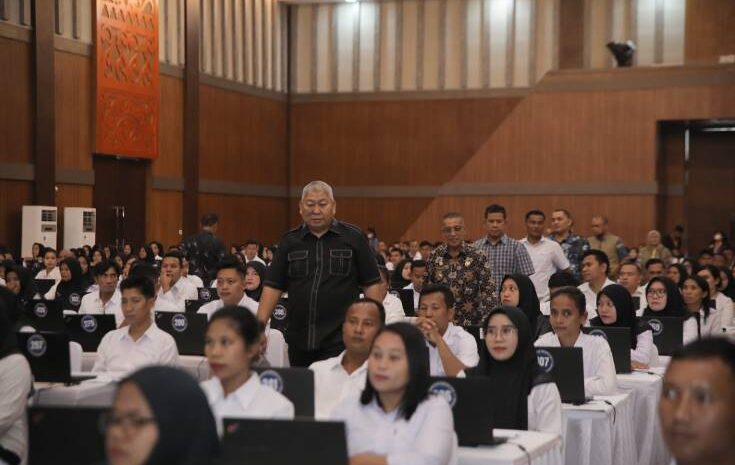  Sambangi Lokasi Seleksi PPPK, Sekda Asahan Pastikan Pelaksanaan Berjalan Lancar dan Tertib