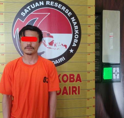  Polres Dairi Ringkus Oknum ASN Atas Kepemilikan Sabu