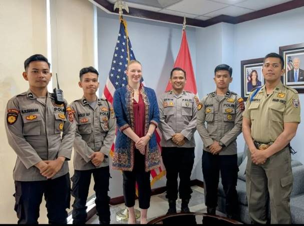  Patroli Polrestabes Medan Dapat Apresiasi dari Konsulat Amerika di Medan