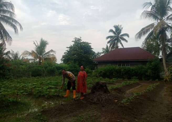  Bhabinkamtibmas Polres Morowali Perkuat Ketahanan Pangan Dukung Program Asta Cita Presiden