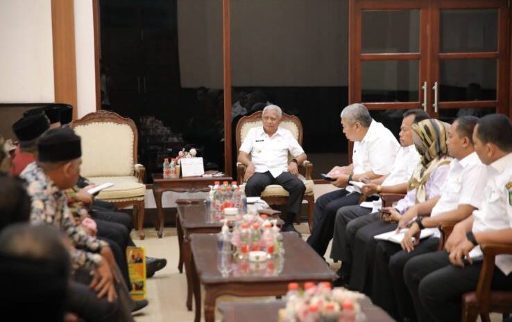  Forkala Audiensi Dengan Bupati Asahan