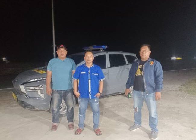 Polsek Medang Deras Gelar Patroli Malam Antisipasi Gangguan Kamtibmas Serta Penertiban Premanisme dan Penyakit Masyarakat