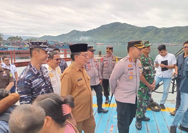  Kapolres Sibolga dan Forkopimda Tinjau Kesiapan Pengamanan Natal dan Tahun Baru 2024