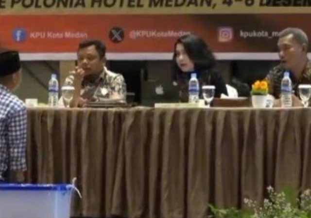  KPU Medan Selesaikan Rekapitulasi 11 Kecamatan, Tingkat Partisipasi 30 Persen