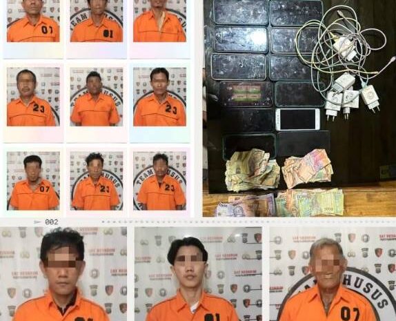  Polres Pelabuhan Belawan Tangkap 14 Pelaku Judi Online di Kampung Syukur