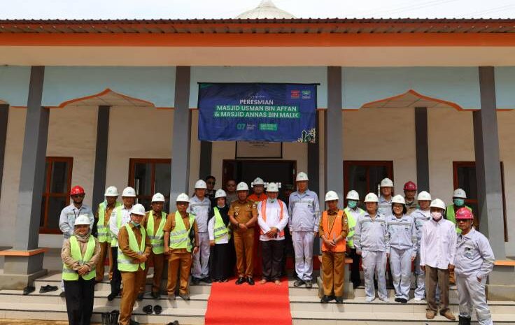  Pj Bupati Morowali Resmikan 2 Masjid Kawasan Smelter, Aksi Nyata Huabao Dukung Peribadatan Umat Muslim