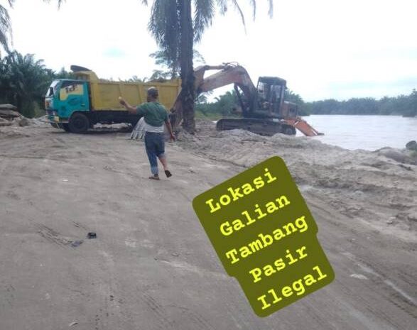  Diduga Galian C Pasir Ilegal Menjamur di Kabupaten Batubara