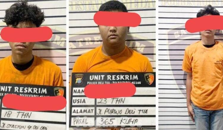  Satu dari Tiga Pelaku Begal di Kanal Delitua Ditembak Polisi