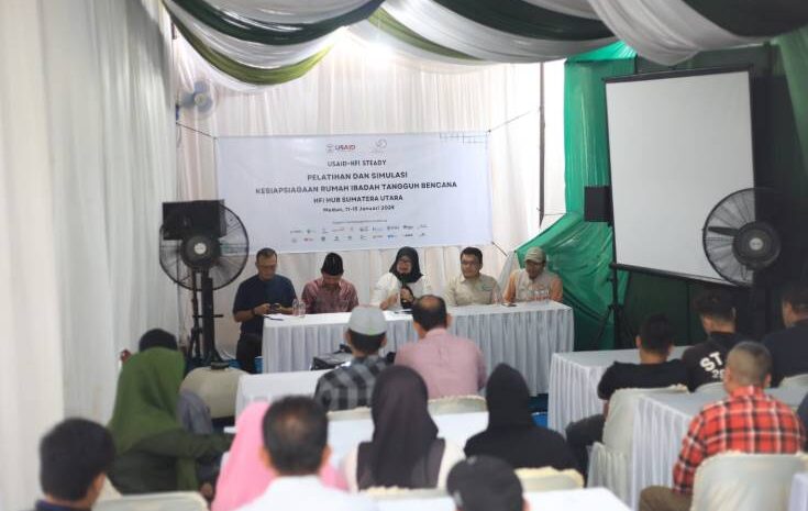  Sambut Baik Pelatihan dan Simulasi Kesiapsiagaan RITB, Pemko Medan Berharap Jadikan Masyarakat Lebih Tangguh Bencana