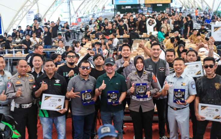  Hadiri Anniversary Ke-4 Tahun, Pemko Medan Berharap Sonic Dapat Berikan Contoh Positif Bagi Komunitas Motor