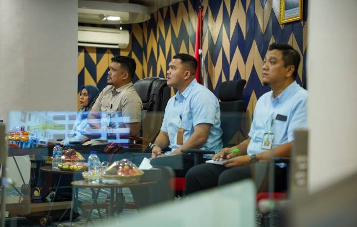  Bobby Nasution Ikuti Peresmian Layanan Persetujuan Bangunan Gedung 10 Jam Selesai