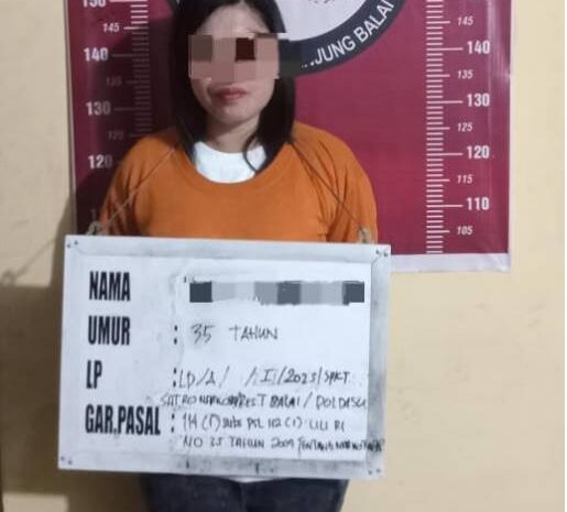  Polres Tanjung Balai Tangkap Penjual Narkoba Resahkan Warga