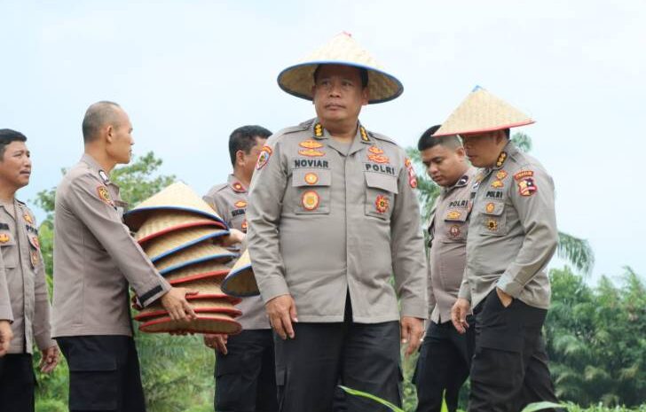  Pelaksanaan Monitoring dan Evaluasi Ketahanan Pangan dan Senjata Api oleh Itwasum Polri di Polres Serdang Bedagai