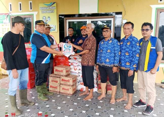  Peduli Korban Bencana Banjir, Pemkab Asahan Salurkan Bantuan Pada Masyarakat Desa Sei Dua Hulu