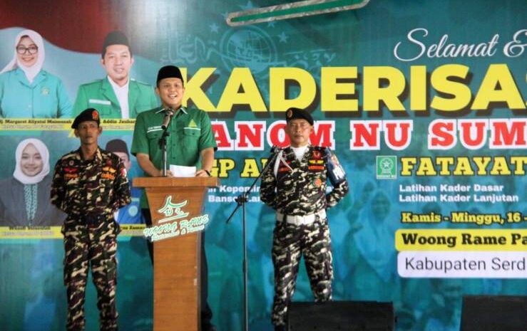  Wabup Sergai Apresiasi Kaderisasi BANOM NU Sumut sebagai Langkah Strategis Membentuk Kader Unggul