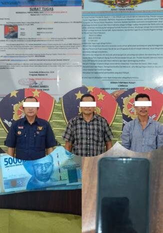  Polres Padang Lawas Tangkap Tiga Oknum LSM Kasus Pemerasan dengan Modus Pemantauan Dana BOS