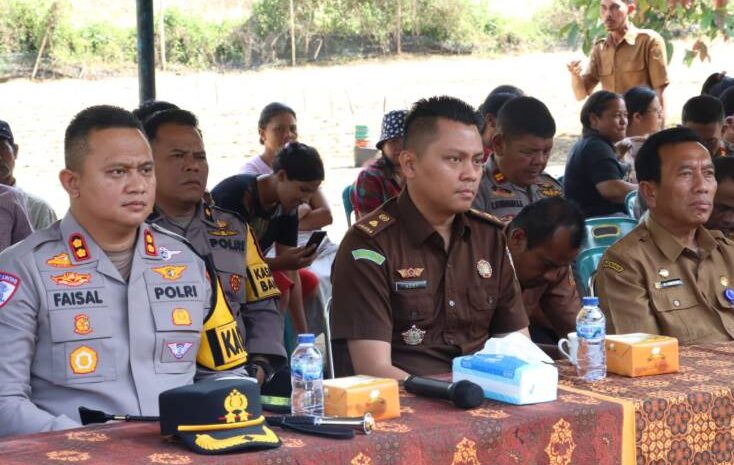  Polres Dairi Sukseskan Program Penanaman Jagung Serentak 1 Juta Hektar