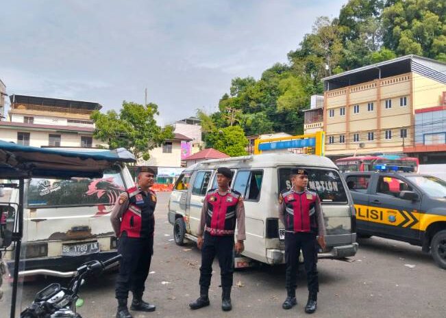  Samapta Polres Sibolga Gelar Patroli Dialogis di Lokasi Rawan Kejahatan