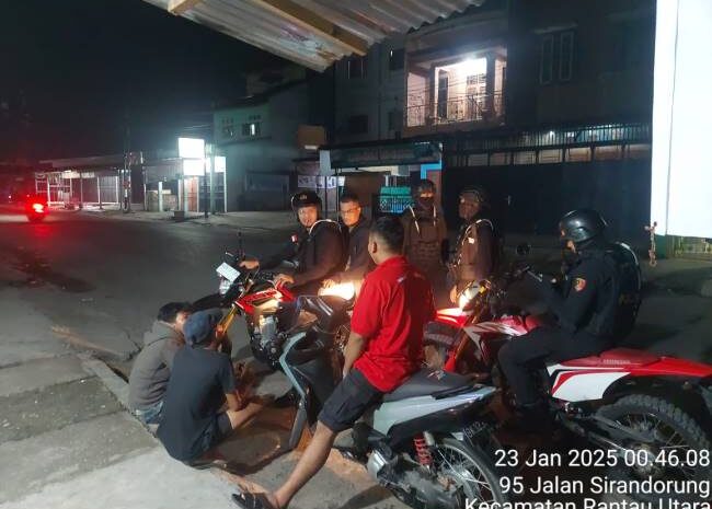  Patroli Kota dan Public Address Sat Samapta Polres Labuhanbatu