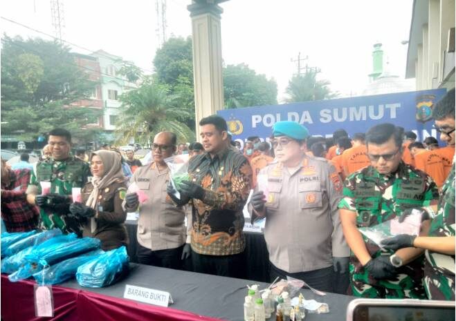  Sepanjang Januari 2025, Polrestabes Medan Ungkap 45 Kasus Narkoba