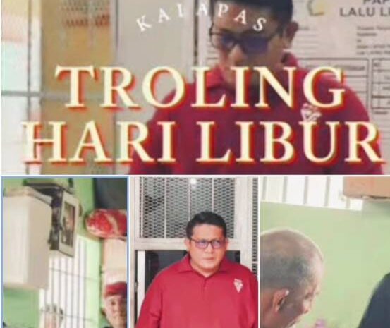  Kalapas dan Jajaran Lapas Pemuda Langkat Lakukan Troling di Hari Libur