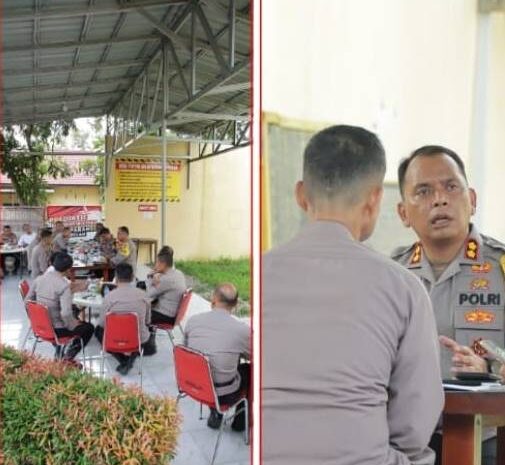  Coffee Morning Kapolres Sergai bersama PJU, Kapolsek dan Personel Polres Serdang Bedagai*