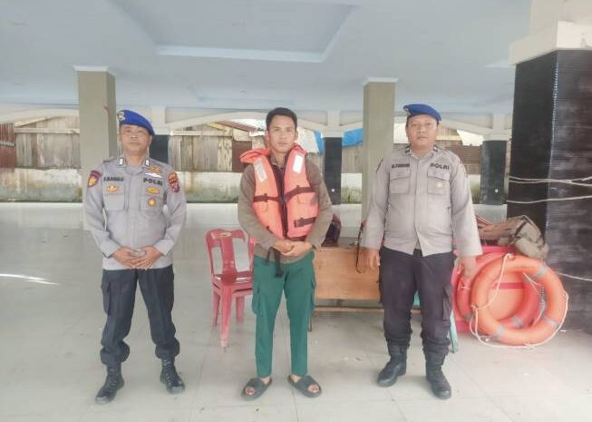  Polres Sibolga Laksanakan Patroli dan Pengamanan di Pelabuhan Lama Sibolga