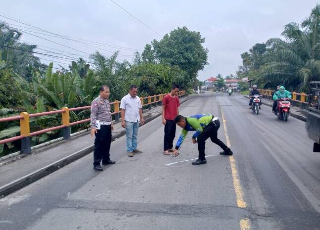  Polres Batubara Pastikan Korban Pengendera Sepeda Motor Alami Laka Lantas Tunggal dan Bukan Korban Begal