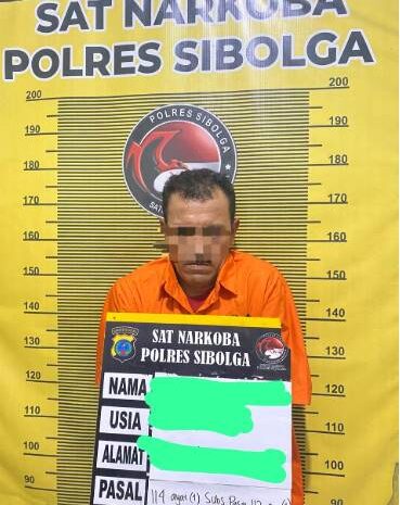  Tim Opsnal Resnarkoba Polres Sibolga Tangkap Residivis Narkoba