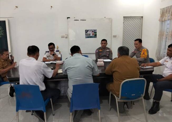  Kasat Lantas Polres Toba Hadiri Rapat Koordinasi Forum LLAJ